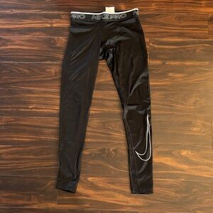 Nike Men’s Black Pro Leggings (S)